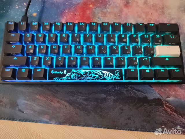 Ducky One 3 Mini Black Cherry MX RGB Brown