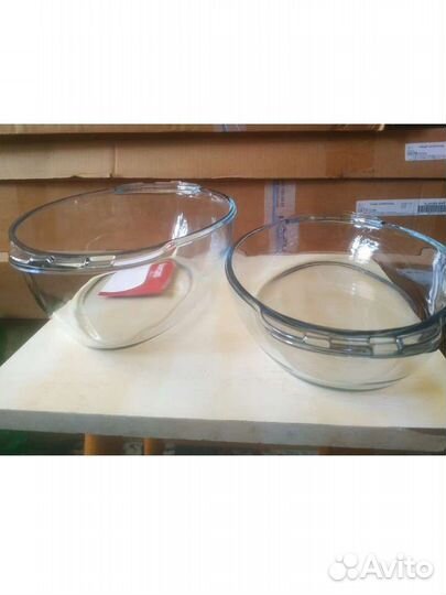 Утятница стеклянная новая