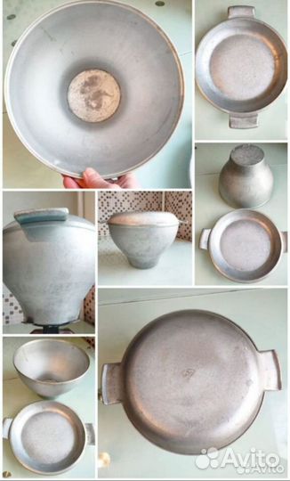 Казан СССР на 4 литра. Сковорода СССР