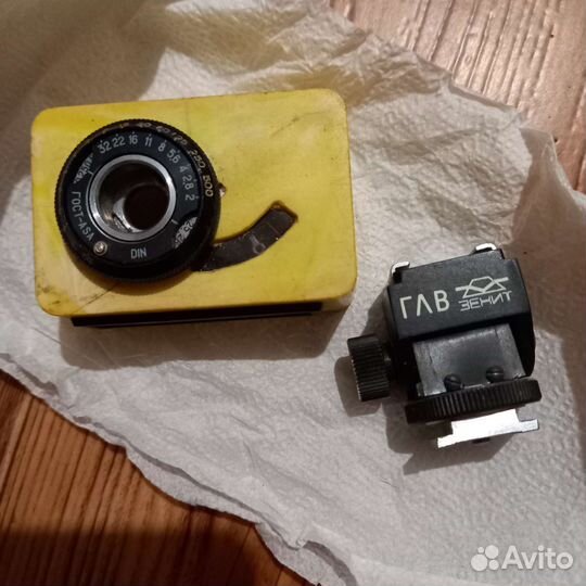 Фототехника СССР объектив светофильтр фотоаппарат