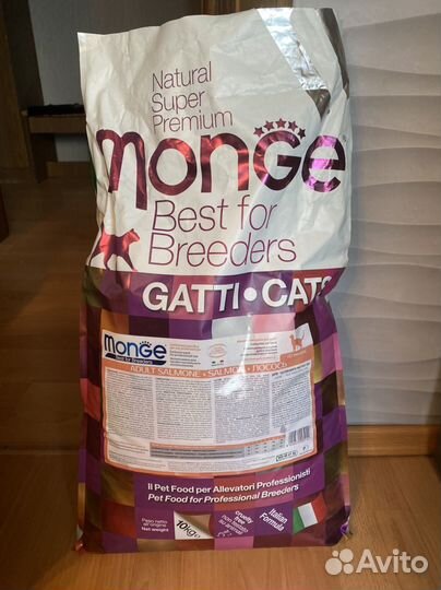 Корм для кошек Monge
