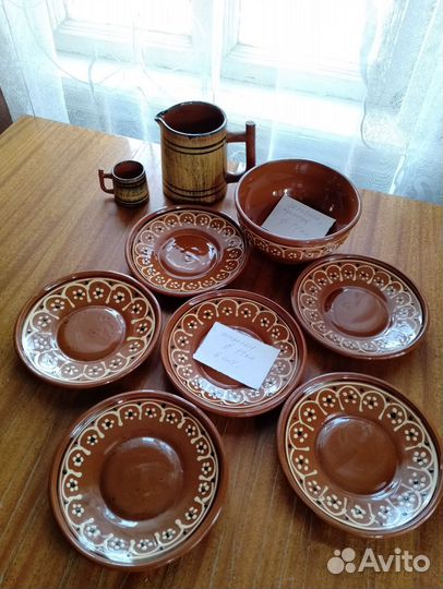 Тарелки, салатницы, селедочницы, ухватки