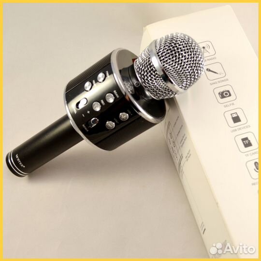 Беспроводной караоке микрофон WS-858