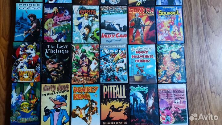Картриджи Sega