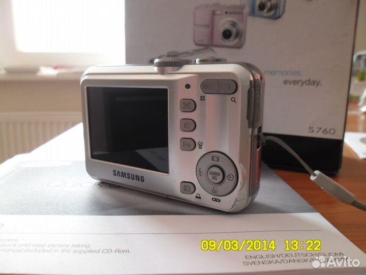 Фотоаппарат samsung S760