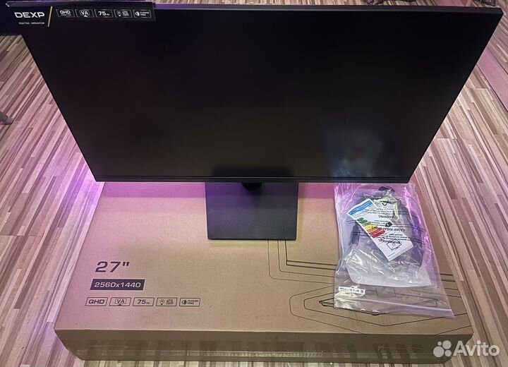 Монитор 27 дюймов 2к новый