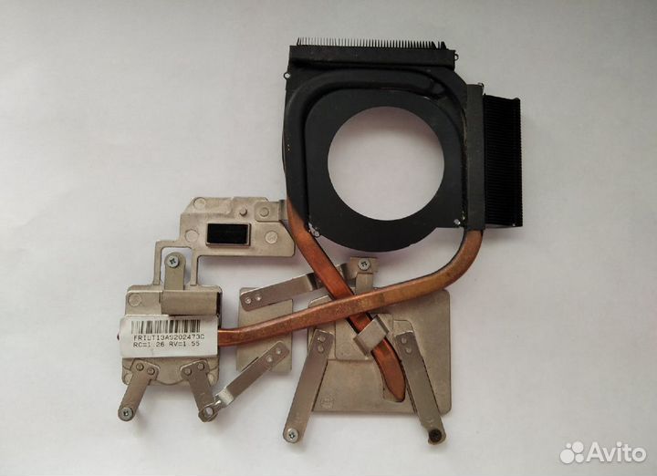 Тепловая трубка (радиатор) для ноутбука HP DV6