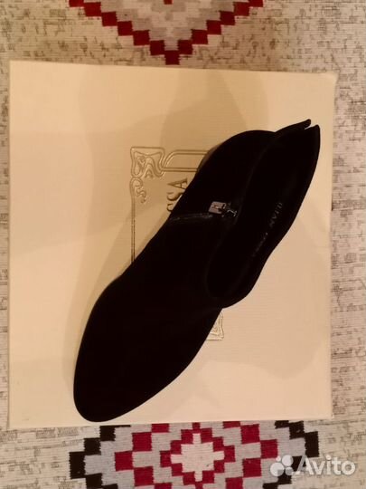 Ботильоны замшевые 38 размер