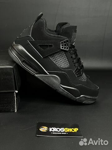 Кроссовки Air Jordan 4 Retro Black Cat