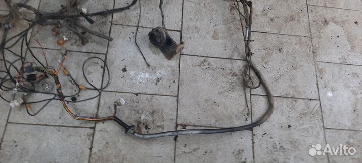 Проводка двери багажника pajero 3 с вилкой фаркопа