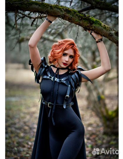 Портупея женская из кожи концертная или на выход