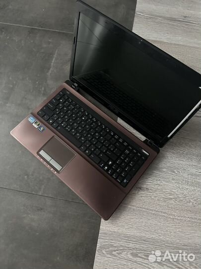 Ноутбук Asus Core i5 2410M/Geforce GT540 2 гб