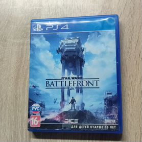 Диски на ps4 star Wars battlefront