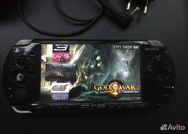 Sony psp Slim прошитая