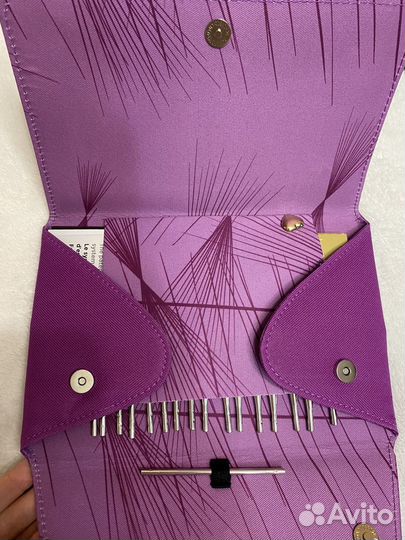 Набор спиц новый Addi Click Lace Long Tips