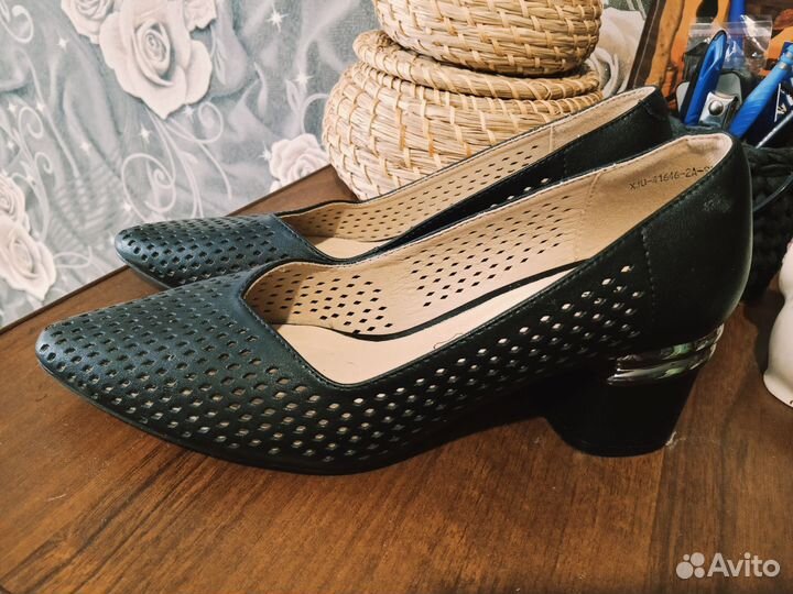 Туфли женские 39 размер натуральная кожа