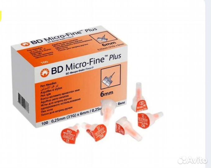 Иглы для шприц ручек 6 мм