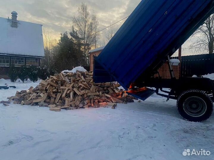 Дрова березовые. Колотые