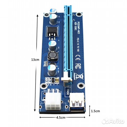 Riser (райзер) 6 pin ver 006C