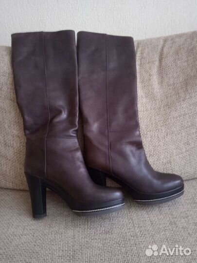 Сапоги женские, пр-во италия, фирма qel gatto, раз