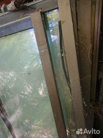 Окна/рамы Алюминиевые. Стекло пакеты. бу