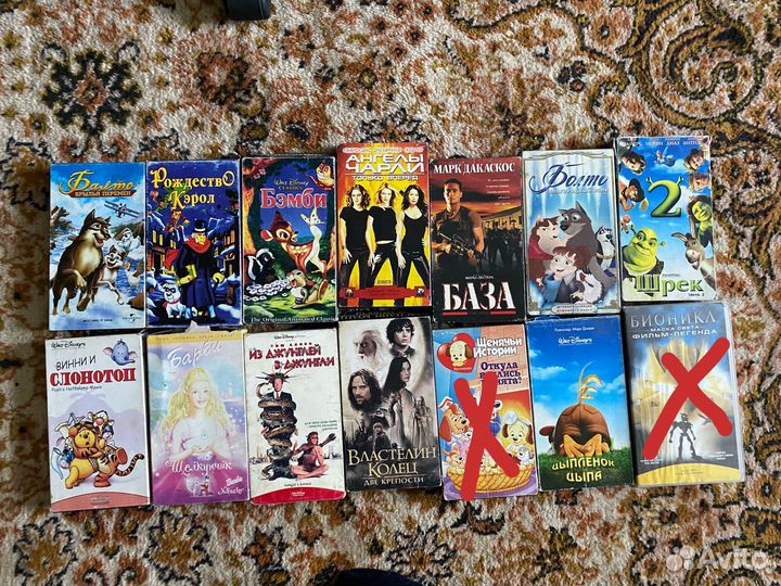 Кассеты для DVD-плеера