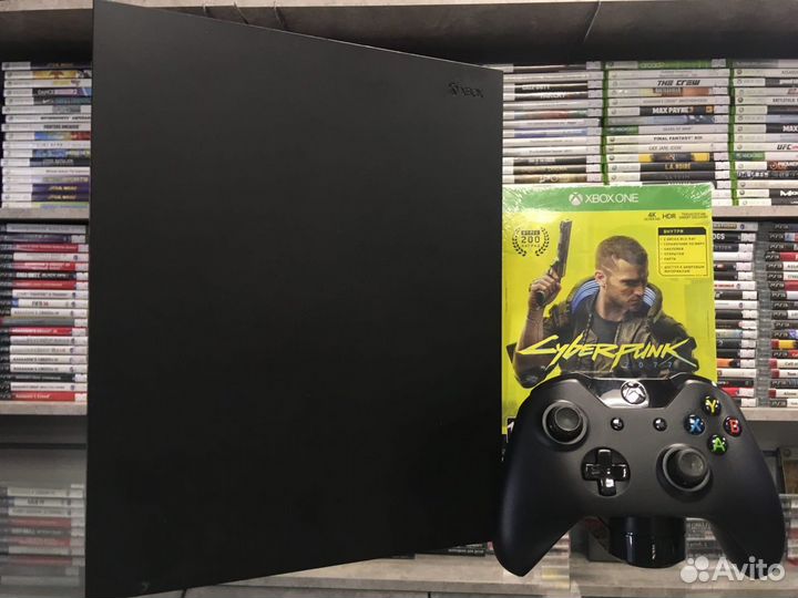 Xbox One X 1000gb + Cyberpunk 2077