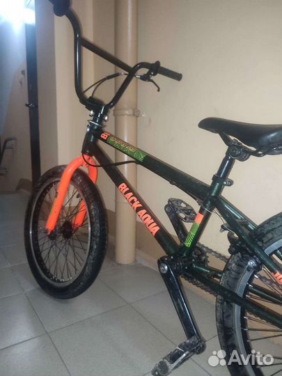 Велосипед трюковый BMX Black Aqua Jump 2.0