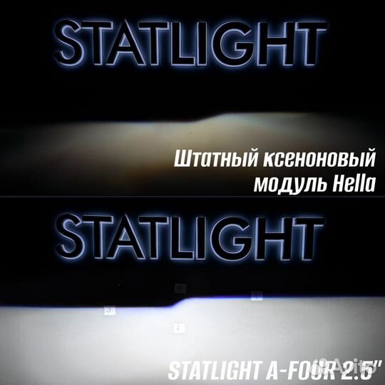 Светодиодные Bi LED линзы Statlight A-four 2.5 дюй