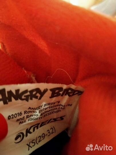 Ролики детские Angry Birds 29-32 р-р