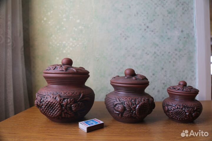 Глинянные горшочки