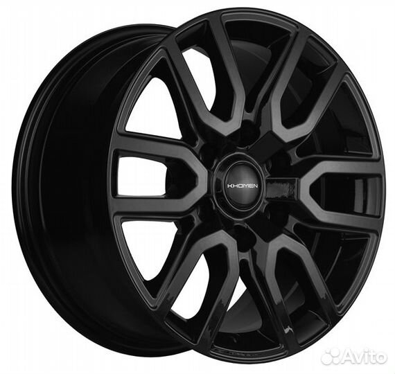 Khomen 1723 : 8x17 6*139.7 Et:25 Dia:106.1 Black