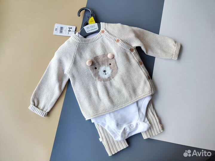Новый костюм Mothercare 68 (3-6 месяцев)