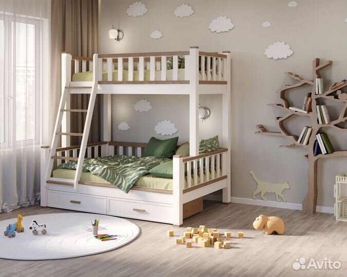 Двухъярусная кровать