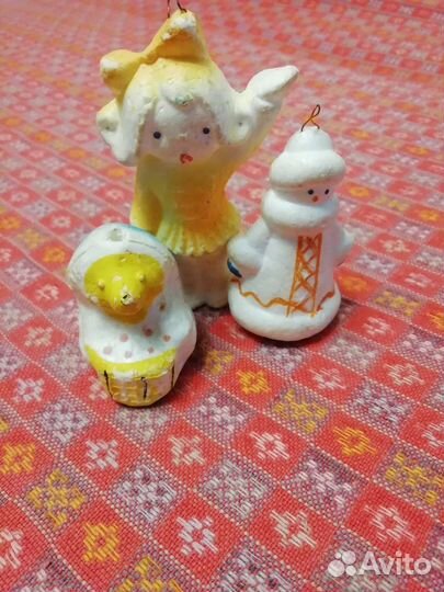 Ёлочные игрушки из пенопласта