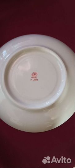 Чашка с блюдцем лфз