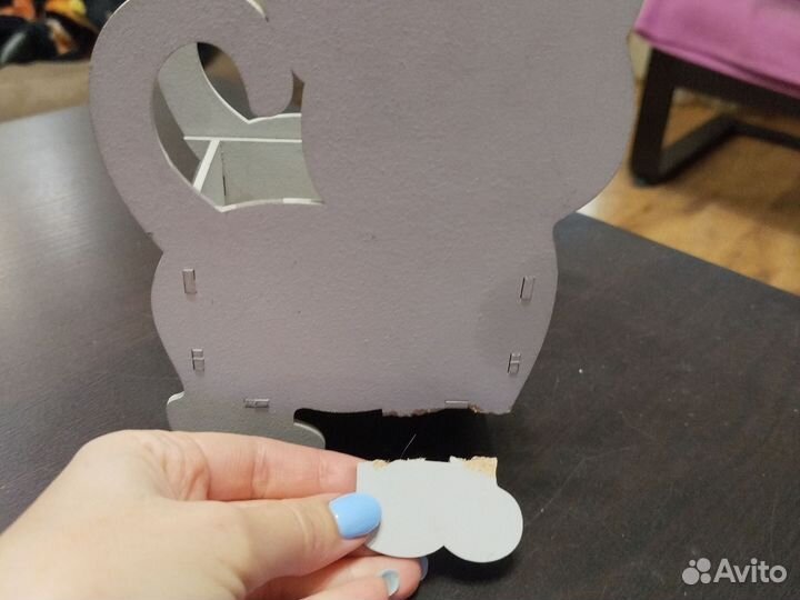 Карандашница, органайзер котик