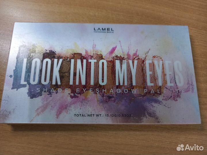 Палетка теней Lamel 18 цветов
