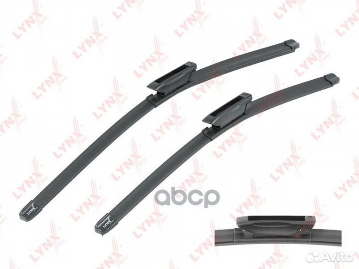 Щетка стеклоочистителя бескаркасная, комплект 5