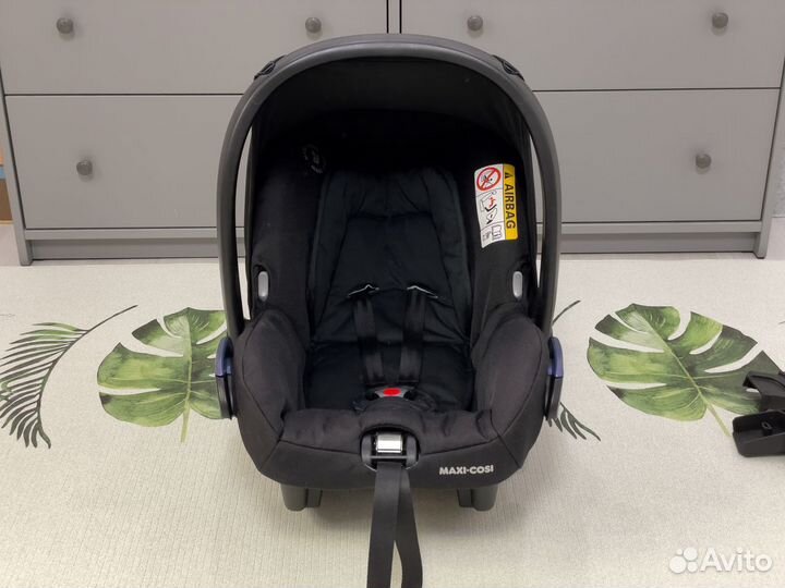 Автолюлька maxi cosi + переходник Tutis