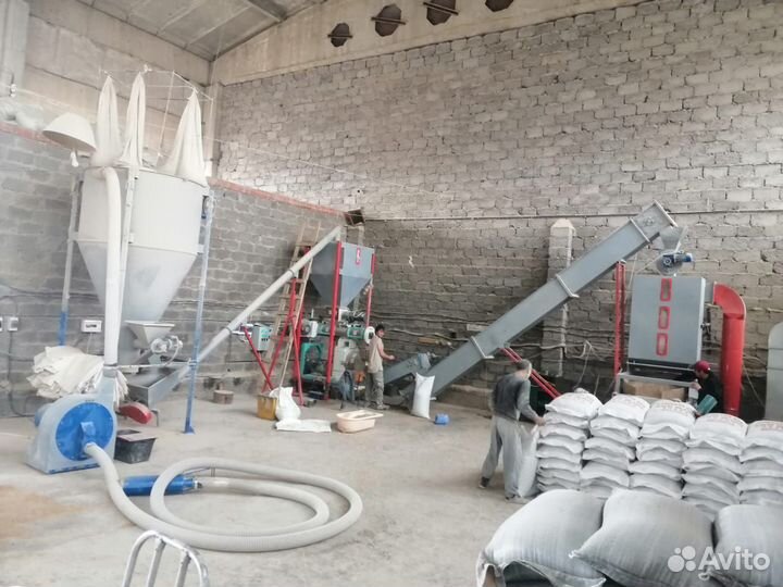 Линия гранулирования комбикорма