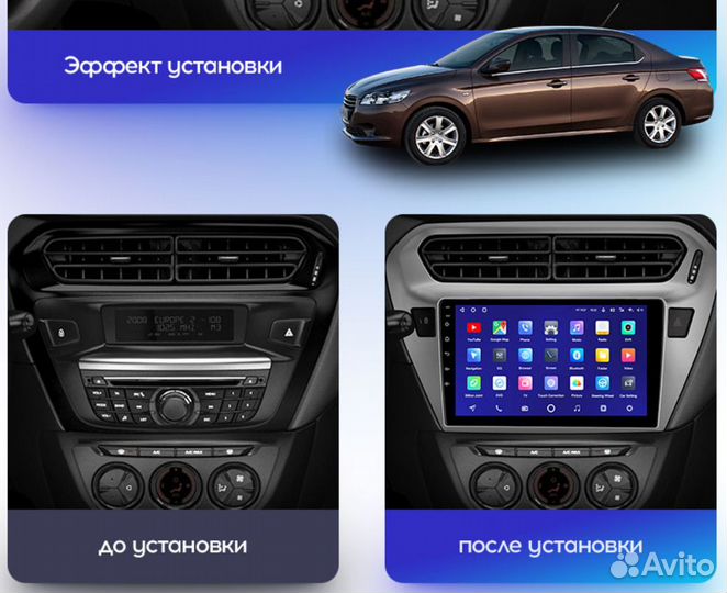 Магнитола Peugeot 301 / Citroen C-Elysee Teyes