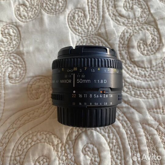 Объектив Nikon AF 50mm 1.8D
