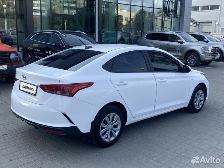 Hyundai Solaris 1.6 AT, 2021, 44 444 км