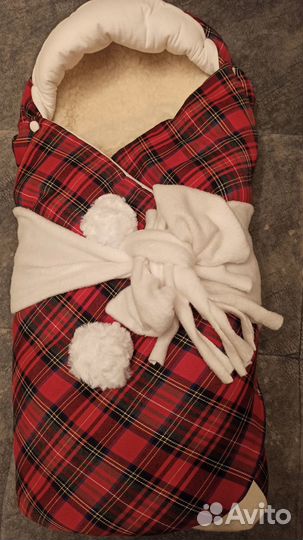 Детский конверт на выписку унисекс