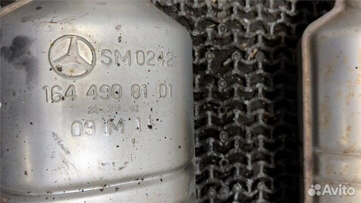 Глушитель Mercedes ML W164, 2010