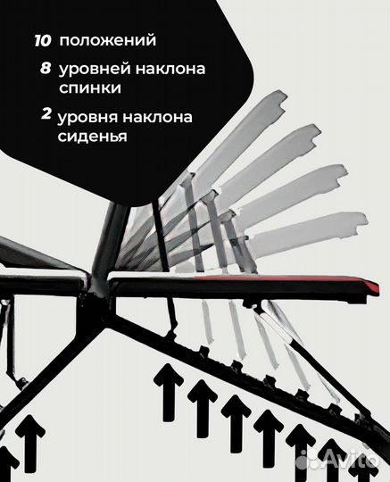 Комплект: Скамья + Стойка 3.0 + Штанга 80кг чб