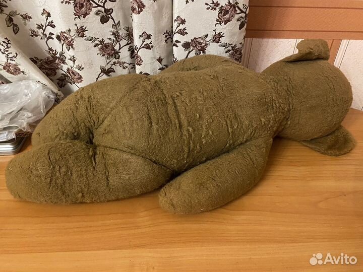 Мягкая игрушка медведь 70 см. СССР