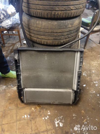 Касета радиаторов BMW X5 e70 n55b30 в сборе