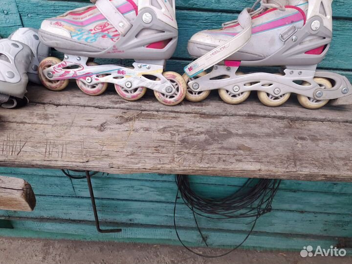 Детские ролики и защита размер 36-41